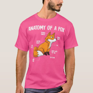 Camiseta Anatomia De Raposa