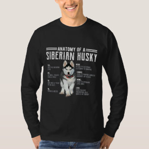 Camiseta Anatomia de Rouco Cachorros Siberianos Tetra