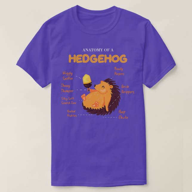 Camiseta Anatomia De Um Animal De Cachorro (Frente do Design)