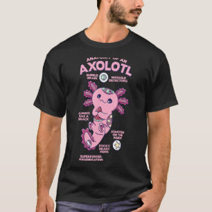 Camiseta Anatomia De Um Axolotl