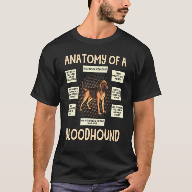 Camiseta Anatomia De Um Cachorro De Sangue (Frente)