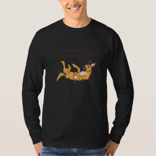 Camiseta Anatomia De Um Cachorro Engraçado German shepherd