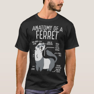 Camiseta Anatomia de um furão Essencial