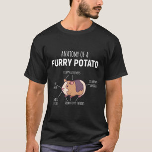 Camiseta Anatomia De Um Porco De Batata-Batata