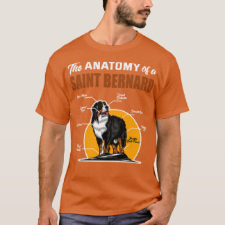 Camiseta Anatomia de um Santo Bernard
