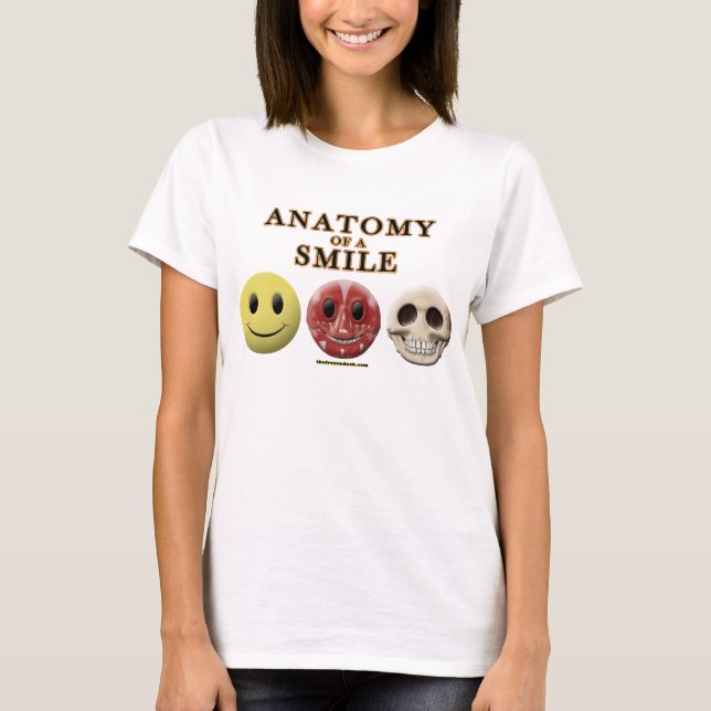 Camiseta Anatomia de um sorriso (Frente)