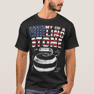 Camiseta Anatomia de uma bandeira amassada
