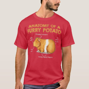 Camiseta Anatomia De Uma Batata De Batata-Batata-Batata-Por
