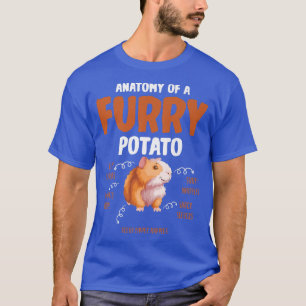 Camiseta Anatomia De Uma Batata-De-Batata-Fúria, Pata-Porco