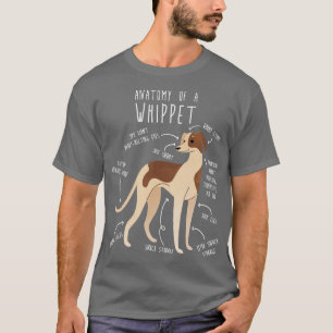 Camiseta Anatomia do cão de chicote