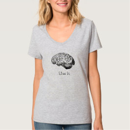 Camiseta Anatomia do cérebro - use-a