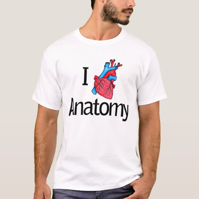 Camiseta Anatomia do coração (Frente)