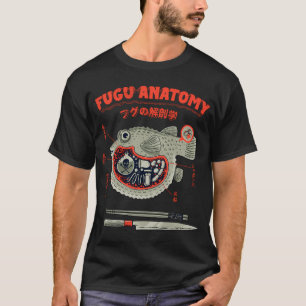 Camiseta anatomia do Fugu