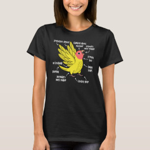 Camiseta Anatomia do papagaio I Peach encarava Lutino Amare