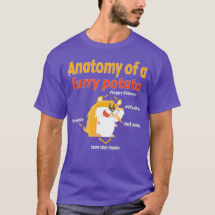 Camiseta Anatomia do tamanho de uma batata pelada