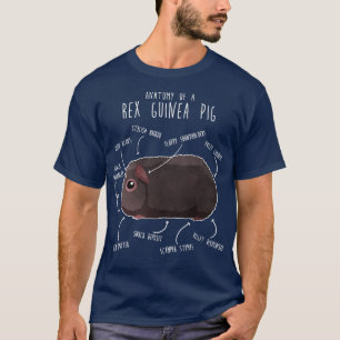 Camiseta Anatomia dos porcos Rex Guiné