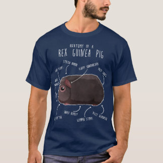 Camiseta Anatomia dos porcos Rex Guiné