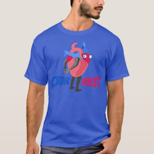 Camiseta Anatomia Enfermeira Cardíaca Enfermeira Médica