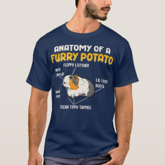 Camiseta Anatomia Engraçada Da Batata De Furto