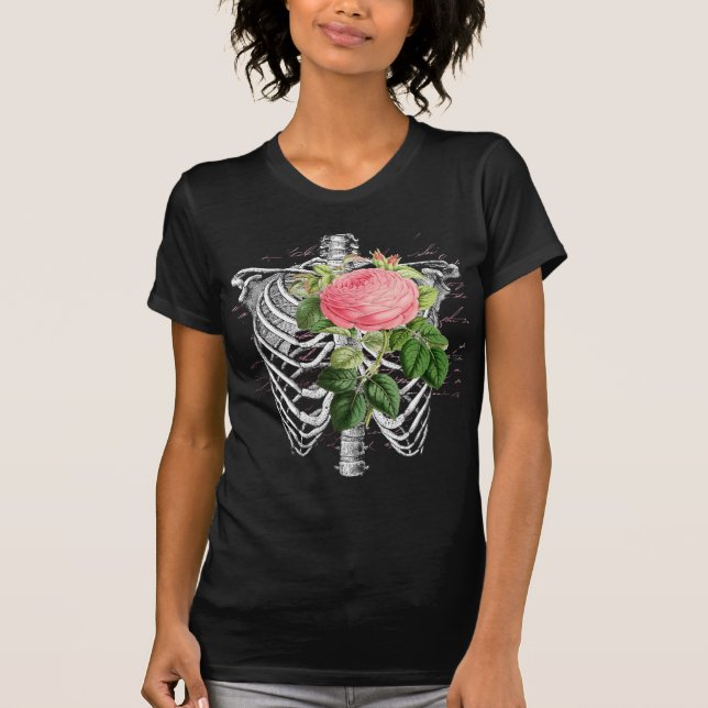 Camiseta Anatomia Vintage | Faixas com T-Shirt (Frente)
