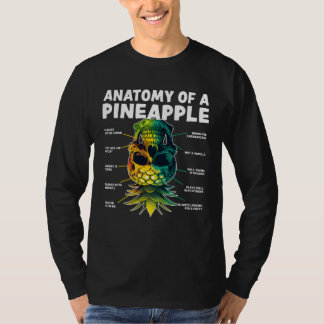 Camiseta Anatomy of a Pineapple Upside Down Pineapple Swing
