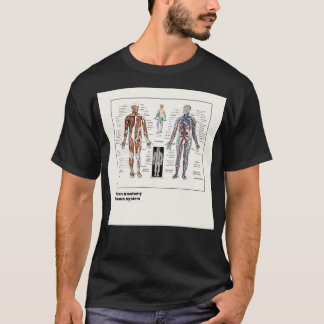 Camiseta Anatomy of the human body antique illustration