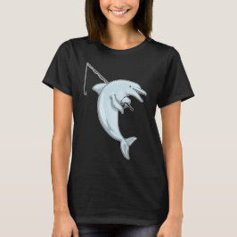 Camiseta Anca de pesca do golfinho