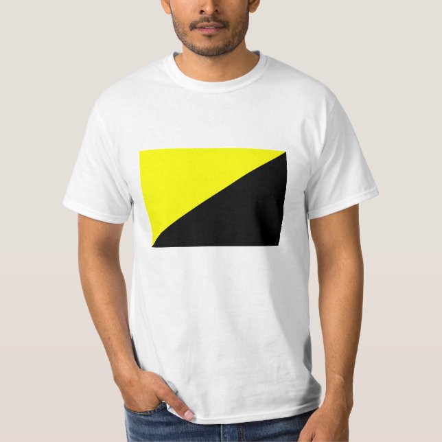 Camiseta Ancap Anarchocapitalist Flag (Frente)