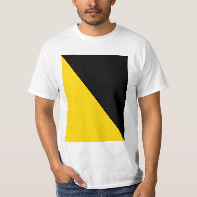 Camiseta Ancap Anarchocapitalist FlagAncap, bandeira, (Frente)