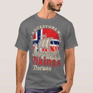Camiseta Ancestrais de Viking Noruegueses