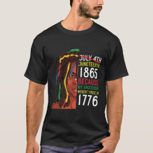 Camiseta Ancestrais do Décimo Junto Grátis 1776 julho 4 Pre