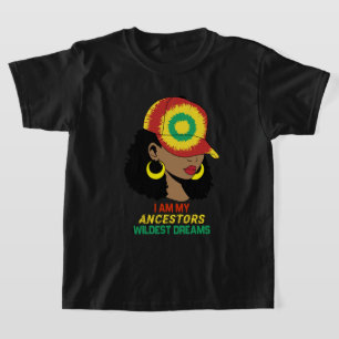 Camiseta Ancestrais Sonhos Mais Selvagens História Negra Mê