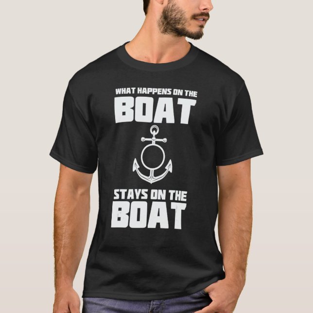 Camiseta Anchor Saying Nautical Captain Souvenir North Sea (Frente)