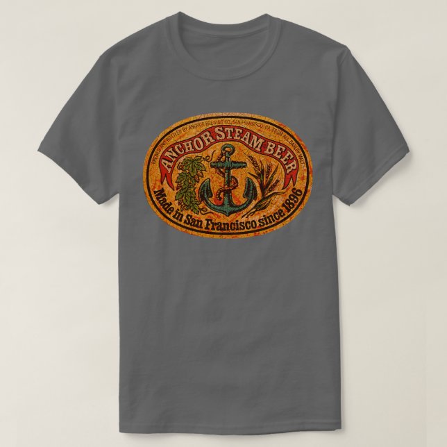 Camiseta Anchor Steam Beer Sanfrancisco (Frente do Design)