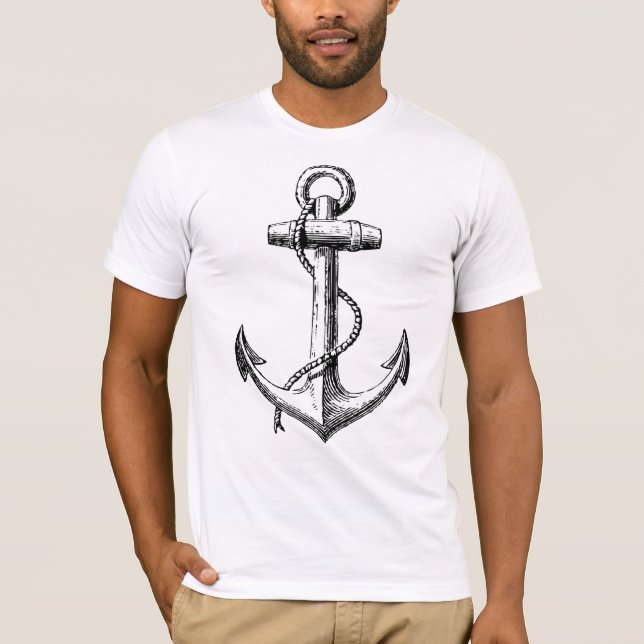 Camiseta Anchor Tattoo Style (Frente)