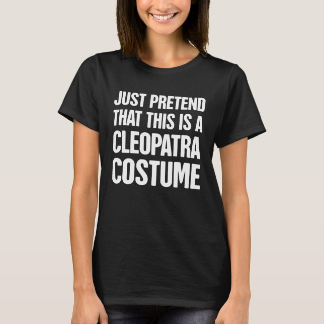 Camiseta Ancient Egypt & Ancient Greece  Cleopatra Costume (Frente)
