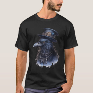 Camiseta Ancient Steam Punk Raven Criaturas Mágicas De