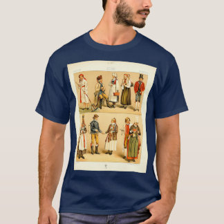 Camiseta Ancient Swedish fashion and lifestyle 18th century