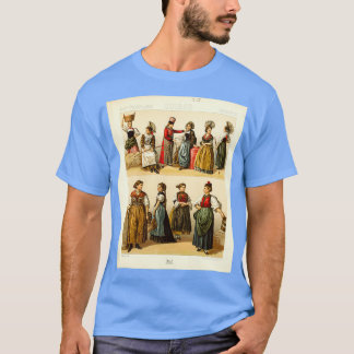 Camiseta Ancient Swiss fashion and lifestyle 18th century H