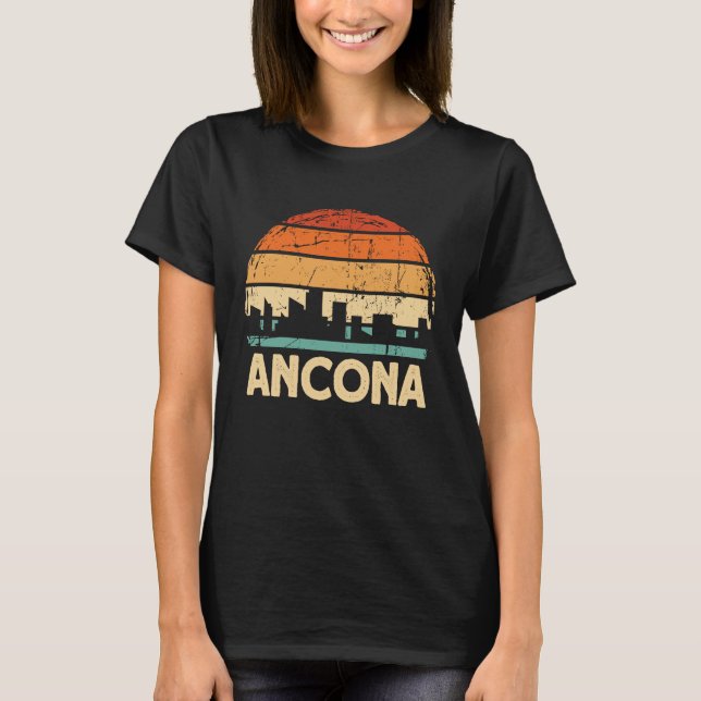 Camiseta Ancona Skyline (Frente)