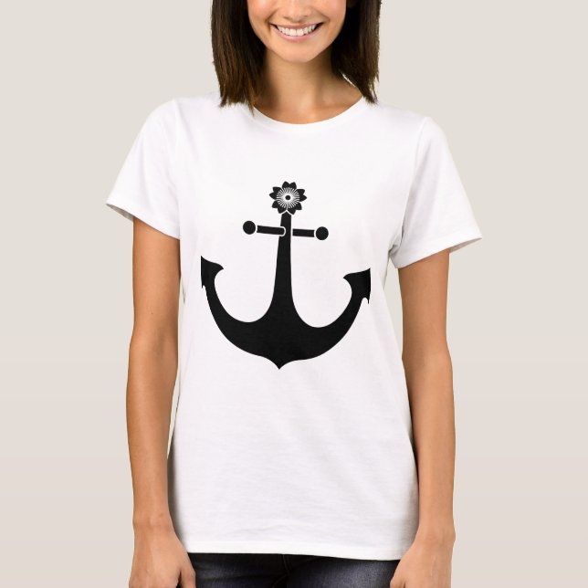 Camiseta Âncora da marinha (Frente)