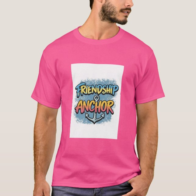 Camiseta Âncora de Amizade (Frente)