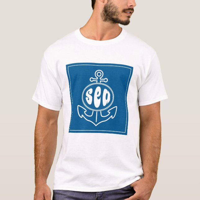 Camiseta Âncora e o mar (Frente)