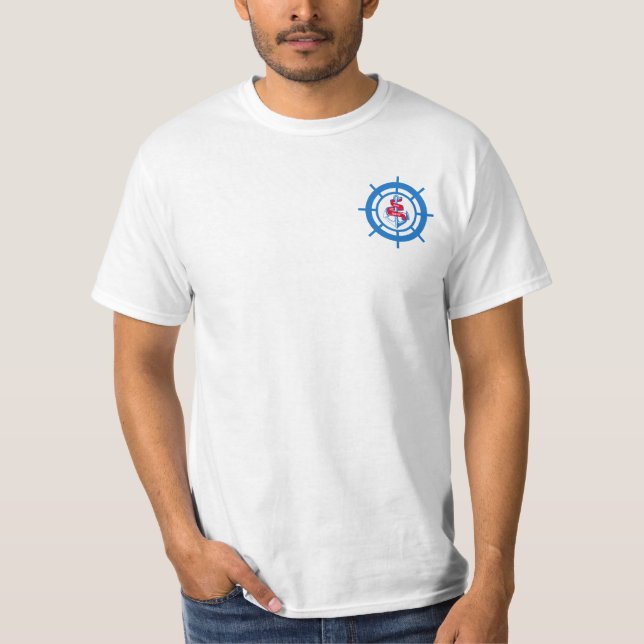Camiseta Âncora e volante (Frente)