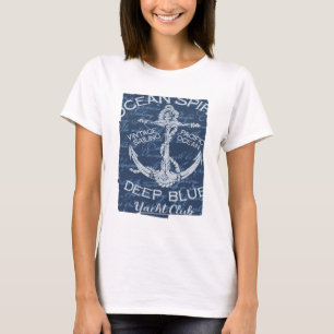 Camiseta Âncora Marítima - Paraíso Náutico do Yacht Club