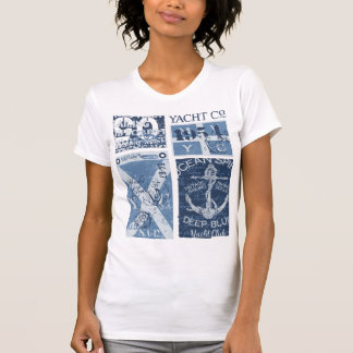 Camiseta Âncora Marítima - Vela Náutica do Yacht Club