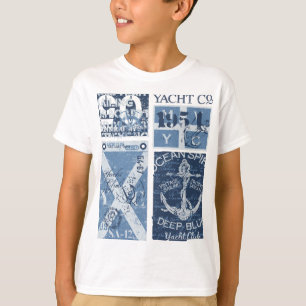 Camiseta Âncora Marítima - Vela Náutica do Yacht Club