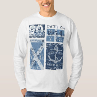 Camiseta Âncora Marítima - Vela Náutica do Yacht Club