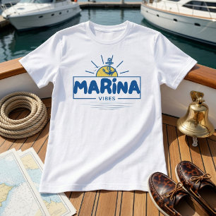 Camiseta Âncora Náutica Marina Vibes