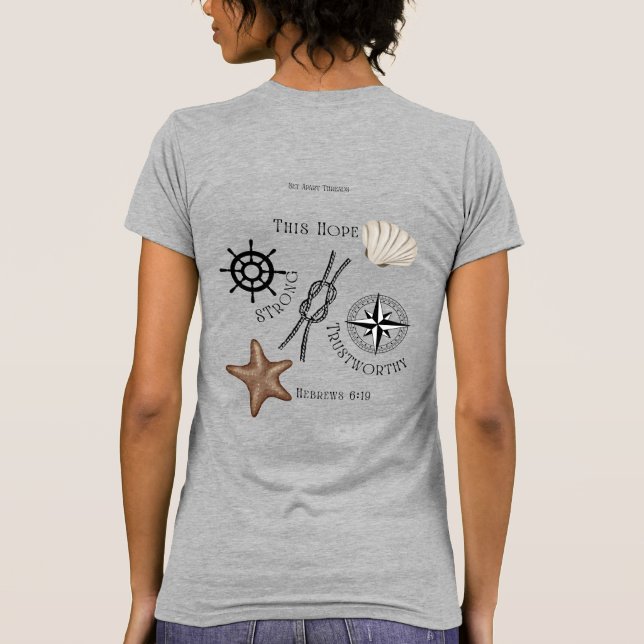 Camiseta Âncora para a Alma (Verso)